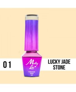 01. MOLLY LAC gel lak - LUCKY JADE STONE 5ML Tělová