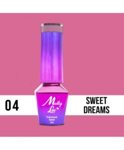 04. MOLLY LAC gel lak - SWEET DREAM 5ML Růžová