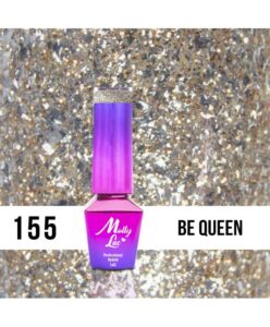 155. MOLLY LAC gel lak - Be queen 5ML Zlatá