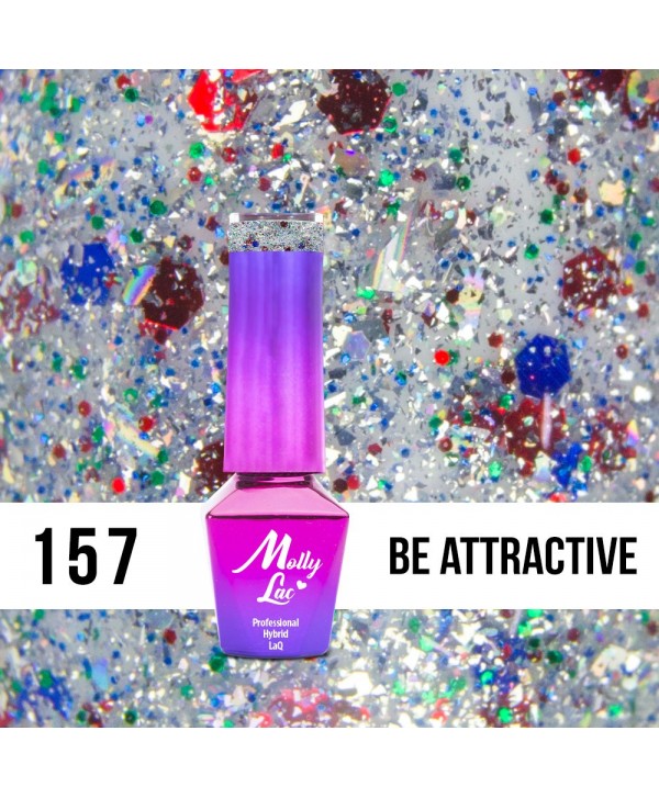 157. MOLLY LAC gél lak - Be Fancy  5ML Mix Barev