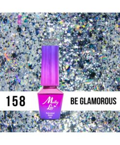 158. MOLLY LAC gél lak - Be Glamorous 5ML Mix Barev