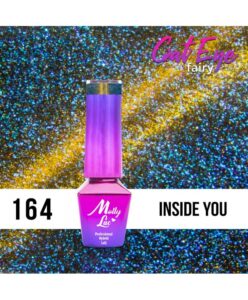 164. MOLLY LAC gel lak - Cat Eye Fairy Inside You 5ml Modrá