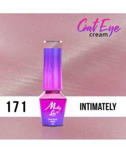 171. MOLLY LAC gel lak - Cat Eye Cream Intimately 5ml Růžová