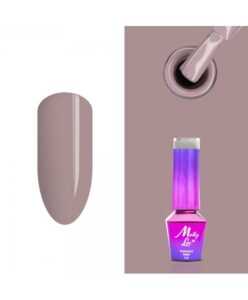216. MOLLY LAC gel lak - Yasmine Petal 5ml Hnědá