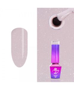 223. MOLLY LAC gel lak - Sugar Blush 5ML Šedá