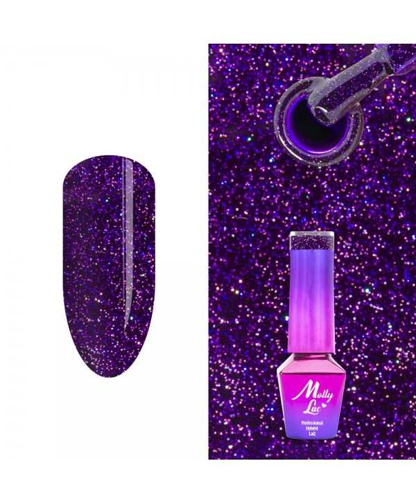 226. MOLLY LAC gel lak - Eternal Beuty 5ML Fialová