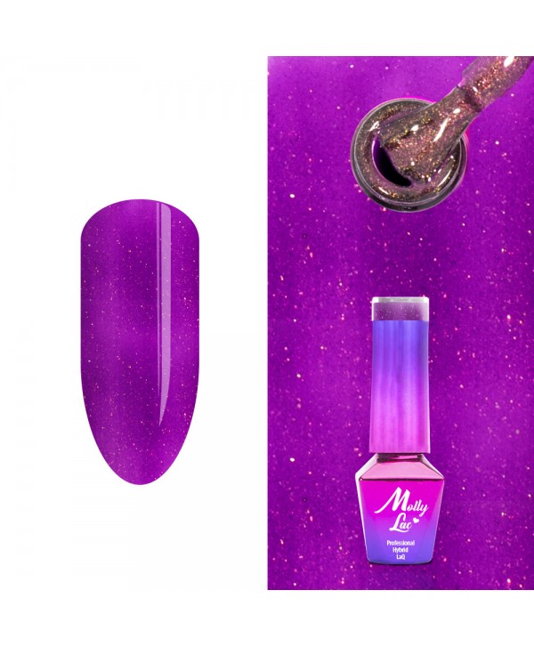 236. MOLLY LAC gel lak - Complicated 5ML Fialová