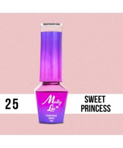 25. MOLLY LAC gel lak - SWEET PRINCESS 5ML Růžová