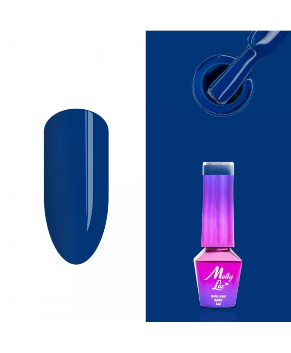 327. MOLLY LAC gel lak - NAILMATIC SOUL MATE 5ml Modrá