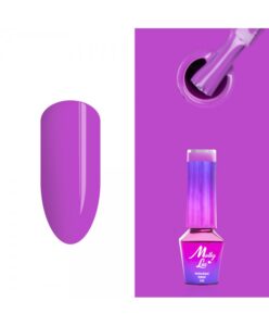 334. MOLLY LAC gel lak Belly Dance 5ml Fialová