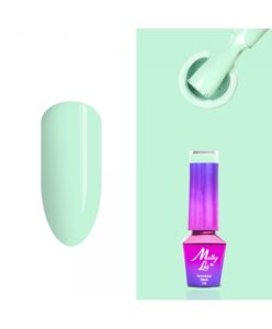 337. MOLLY LAC gel lak Fancy Fashion Mint Coctail 5ML Zelená