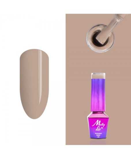 352. MOLLY LAC gel lak Choco dreams - Hazelnut 5ml Hnědá