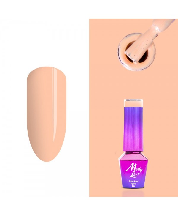 361. MOLLY LAC gel lak - Mohair 5ML Korálová