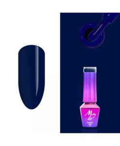 374. MOLLY LAC gel lak - Rockability 5ml Modrá