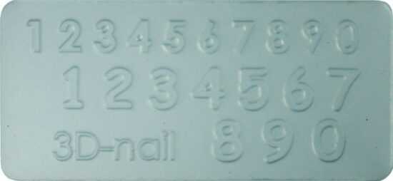 3D Šablona - Number