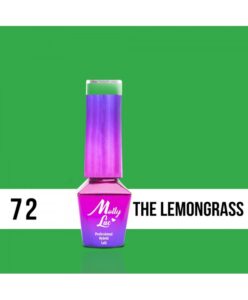 72. MOLLY LAC gél lak -  THE LEMONGRASS 5ml Zelená