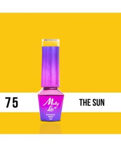 75. MOLLY LAC gel lak - THE SUN 5ml Žlutá