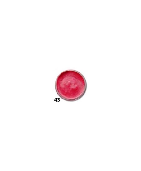 Akrylová barva na nehty č.43 10ml Červená