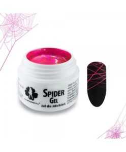 Allepaznokcie spider gel - růžový metalický 5ml Růžová