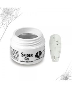 Allepaznokcie spider gel - stříbrný 3ml Stříbrná