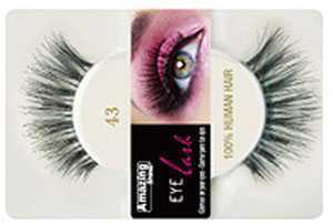 Amazing Shine EYELASH BLACK - nalepovací řasy celé na elastickém proužku