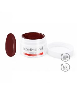 BAREVNÝ LED-UV GEL 5ML Professionail ™ GLITTER MARSALA Červená