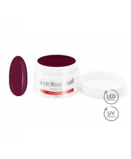 BAREVNÝ LED-UV GEL 5ML Professionail ™ BORDEAUX VIOLET Bordová
