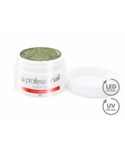 BAREVNÝ LED-UV GEL 5ML Professionail ™ Galaxy Holo Glitter Gold Zlatá