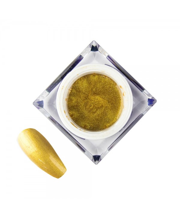 Barevný gel Artistic Molly Lac Art Gold č.3 Zlatá
