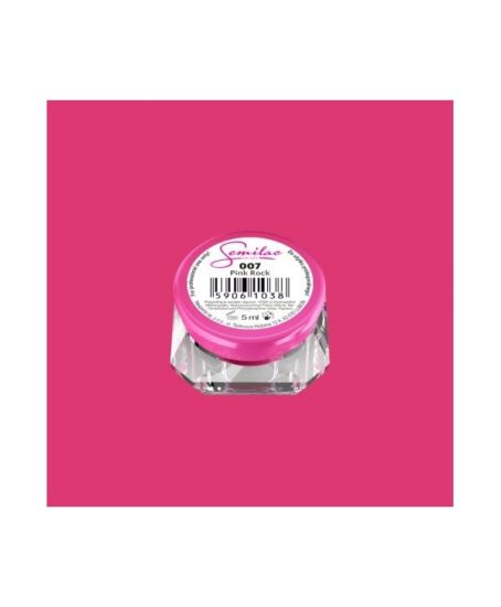 Barevný uv gel Semilac 007 Růžová