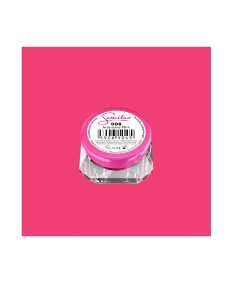 Barevný uv gel Semilac 008 Růžová