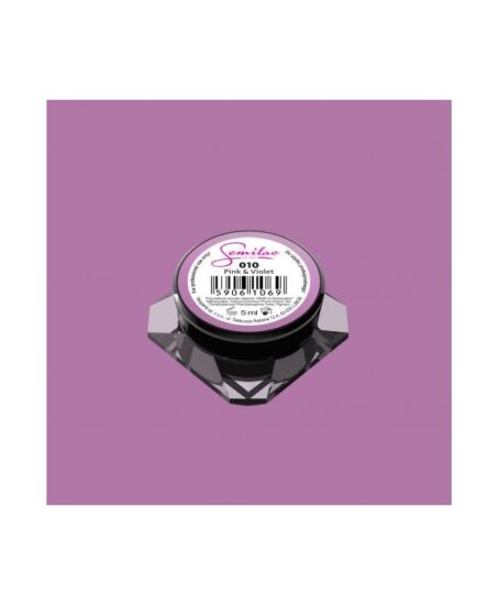 Barevný uv gel Semilac 010 Fialová