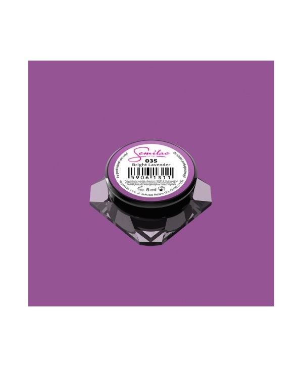 Barevný uv gel Semilac 035 Fialová