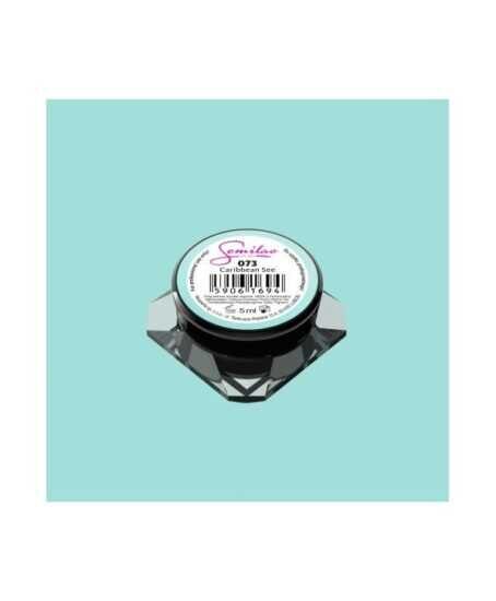 Barevný uv gel Semilac 073 Zelená