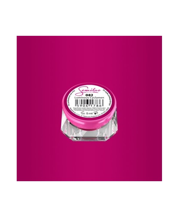 Barevný uv gel Semilac 082 Růžová