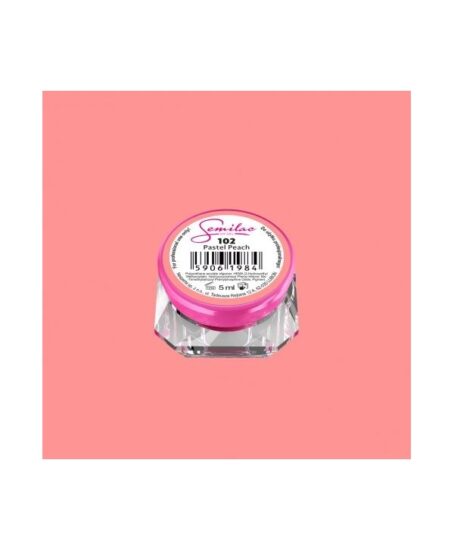 Barevný uv gel Semilac 102 Korálová