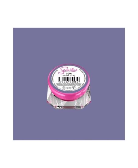 Barevný uv gel Semilac 104 Fialová