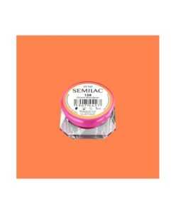 Barevný uv gel Semilac 158 Oranžová