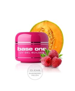 Base one UV gel Clear 15g - Raspberry melon Čirá