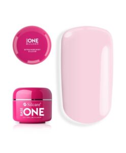 Base one UV gel Clear 30g - Strawberry clear Čirá