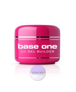 Base one UV gel clear Violet 15g Čirá