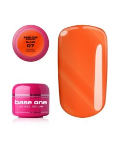 Base one barevný gel 07 Queen Orange 5g Oranžová