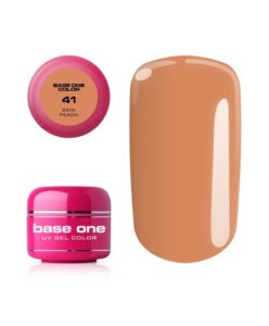 Base one barevný gel 41 - Skin peach 5g Oranžová