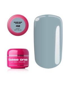 Base one barevný gel 42 - Dirty Sky Blue 5g Modrá