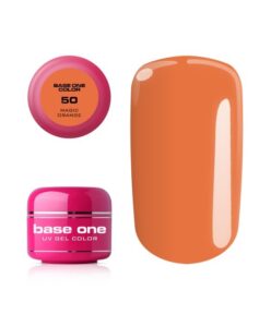 Base one barevný gel 50.Magic Orange 5g Oranžová