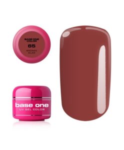 Base one barevný gel - 65.Bronze Glam 5g Hnědá