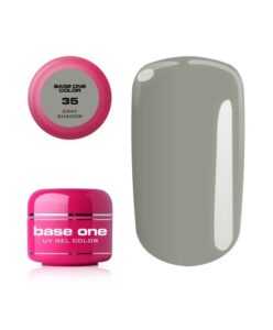 Base one barevný gel Grey Shadow 35 5g Šedá