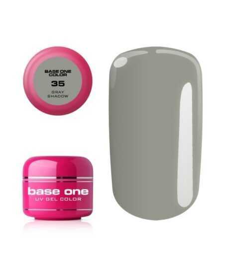 Base one barevný gel Grey Shadow 35 5g Šedá