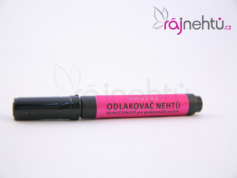 Bezacetonový odlakovač na nehty v tužce Amoené - 2