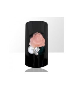 Bijou luxury ozdoba na nehty kvítek růžový 577 Růžová